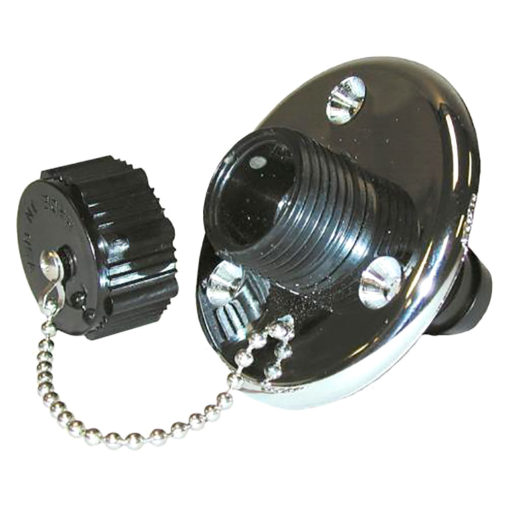 T-H Marine WDV-1CP-DP Washdown Valve w/Chrome Base