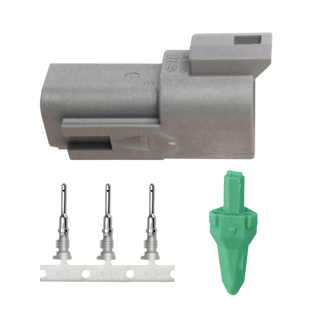 Pacer TDT04F-3RP Pacer DT Deutsch Receptacle Repair Kit - 14-18 AWG (3 Position)