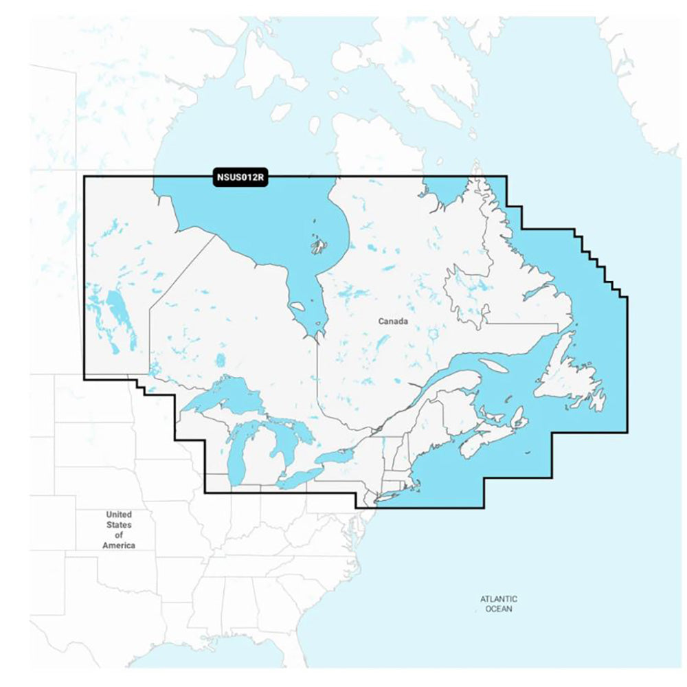 Garmin 010-C1484-20 Navionics+™ NSUS012R Canada, East &