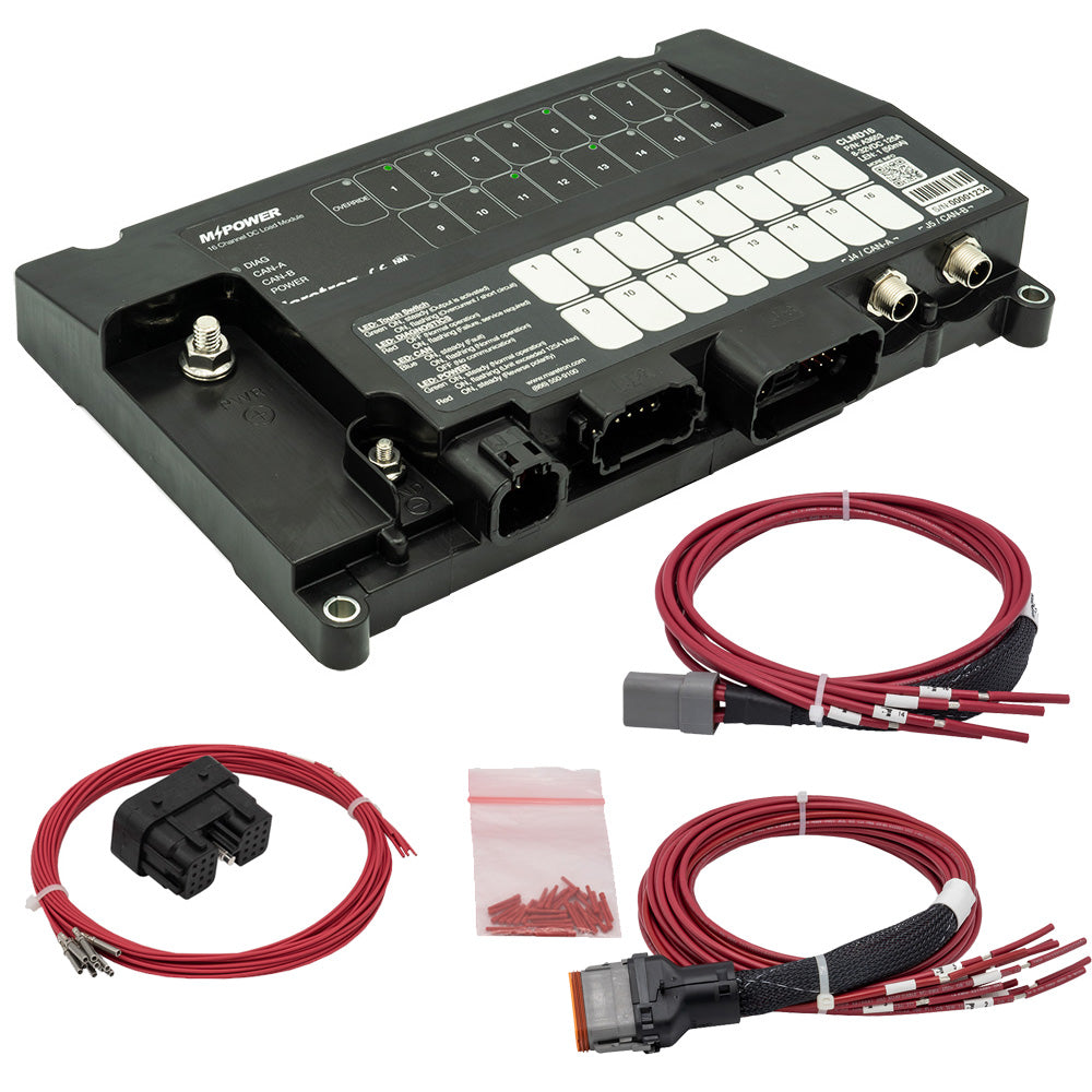 Maretron CLMD16-R Maretron MPower® 16-Channel DC Load Controller Module w/NMEA 2K w/J1 & J2 Connectors