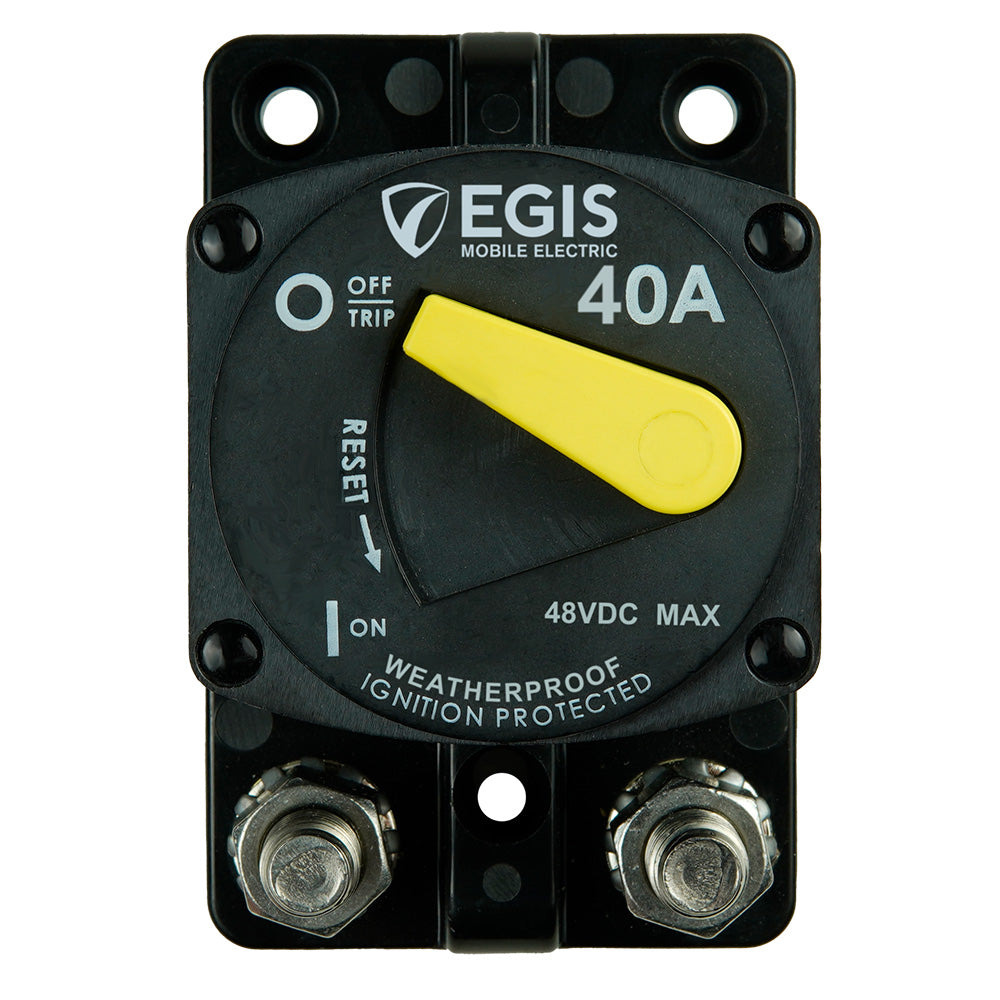Egis Mobile Electric 4704-040 Egis 40A Surface Mount 87 Series Circuit Breaker