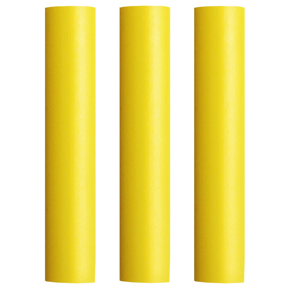 Pacer BEHS1-12YL-3 Pacer Battery Cable Heat Shrink Tubing - 1" x 12" - Yellow (3-Pieces)