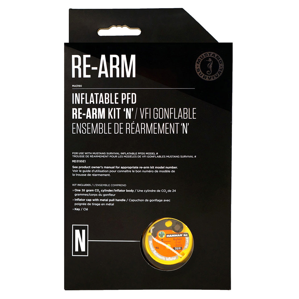Mustang Survival MA3190-0-0 Mustang Re-Arm Kit "N"