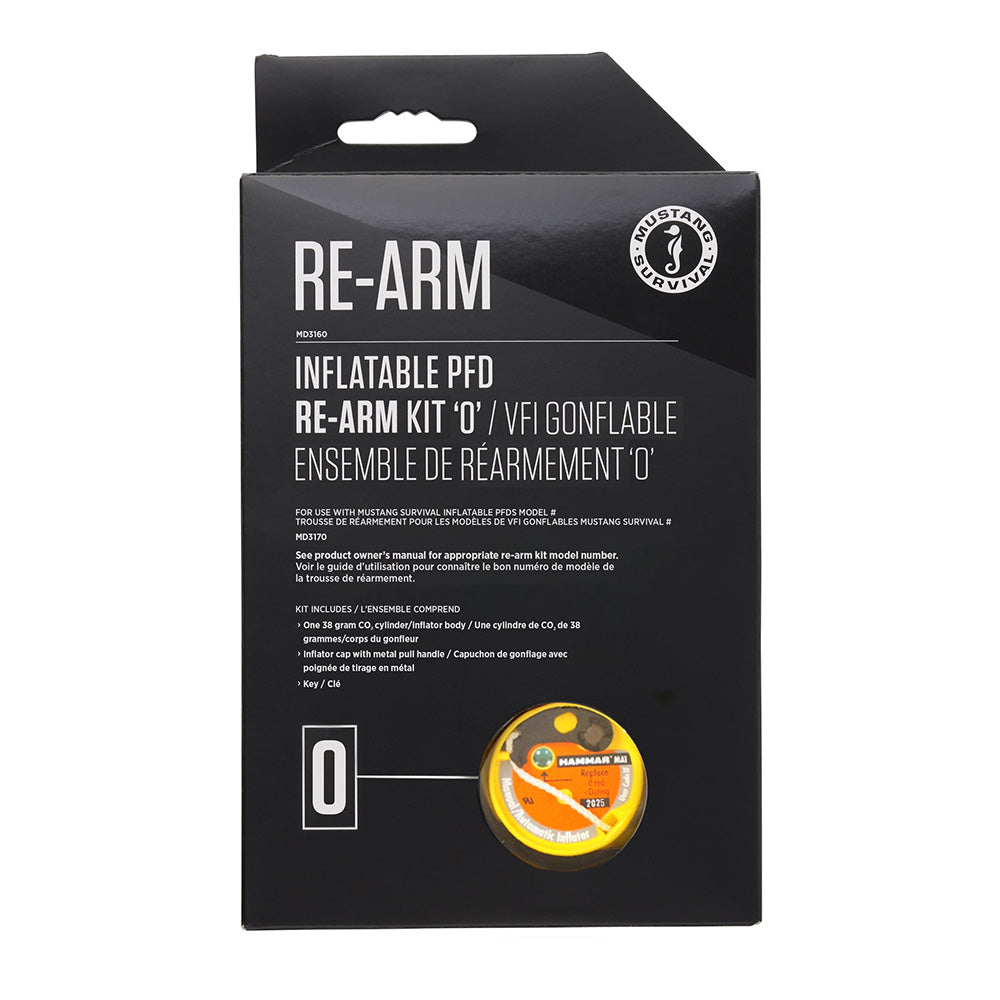 Mustang Survival MA3160-0-0 Mustang Re-Arm Kit "O"