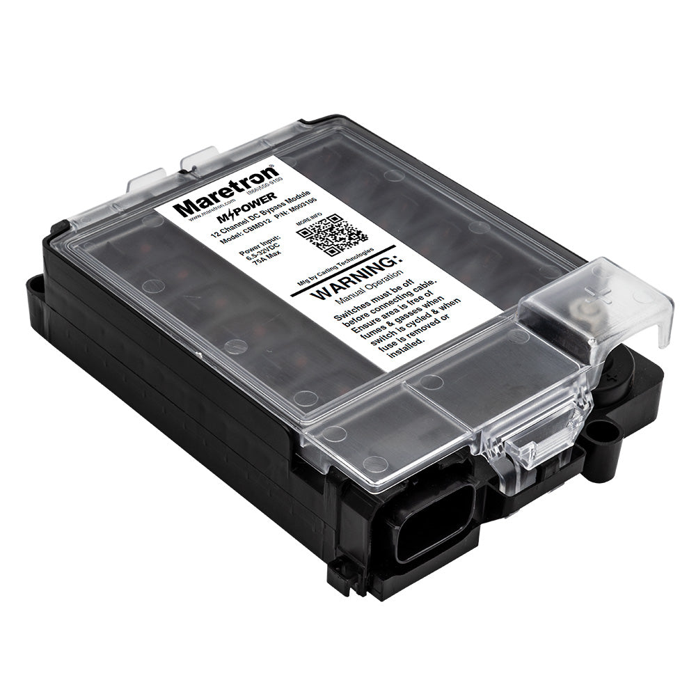 Maretron CBMD12 Maretron 12 Circuit Bypass Module NMEA 2K w/o Fuse Pack & Jumper Wire