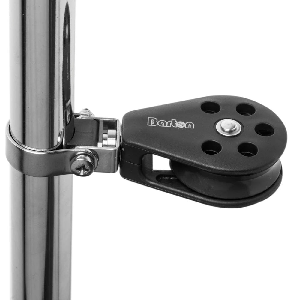 Barton Marine N03190 Barton Size 3 45mm Plain Bearing Pulley Block Stanchion Lead Block