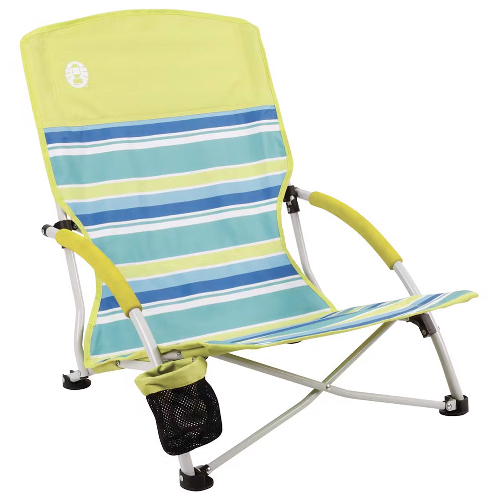 Coleman 2000019265 Coleman Utopia Breeze™ Beach Sling Chair - Yellow/Blue