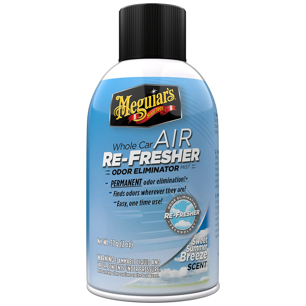 Meguiar's G16602 Meguiar's Whole Car Air Refresher Odor Eliminator - Summer Breeze Scent