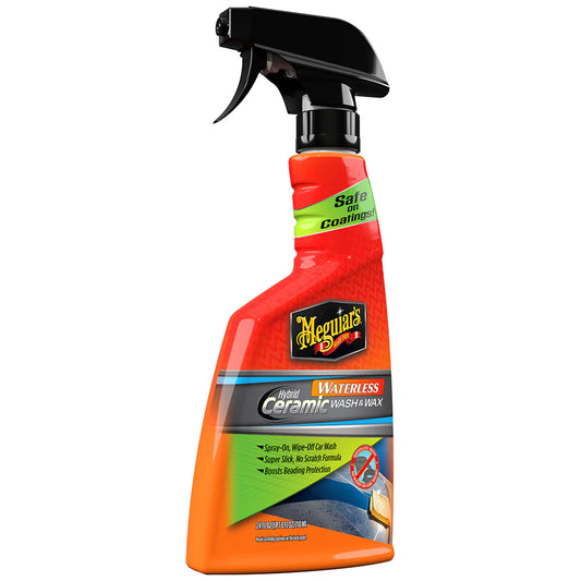 Meguiar's G251024 Meguiar's Hybrid Ceramic Waterless Wash & Wax, 24 oz