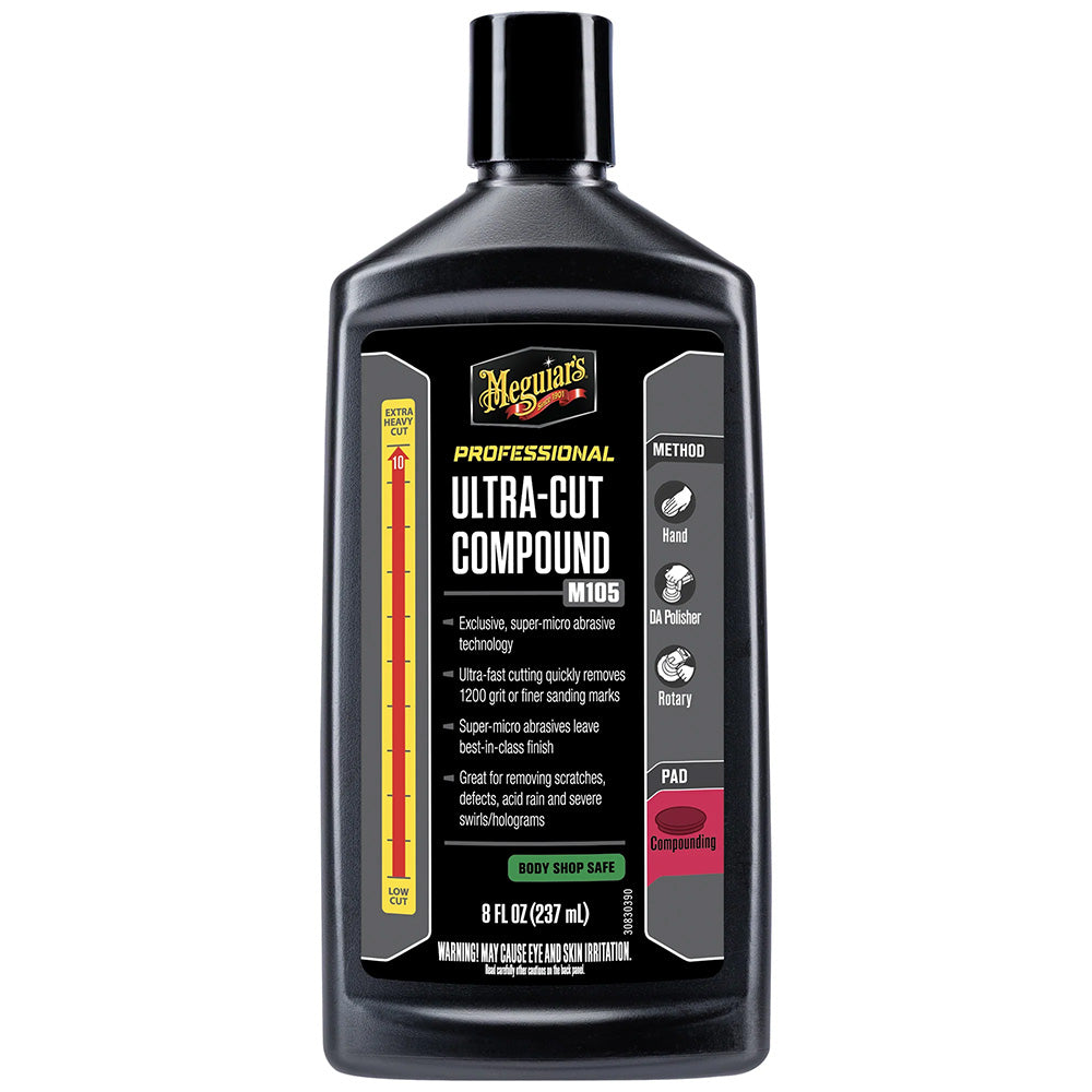 Meguiar's M10508 Meguiar's Professional Ultra-Cut Compound - 8oz