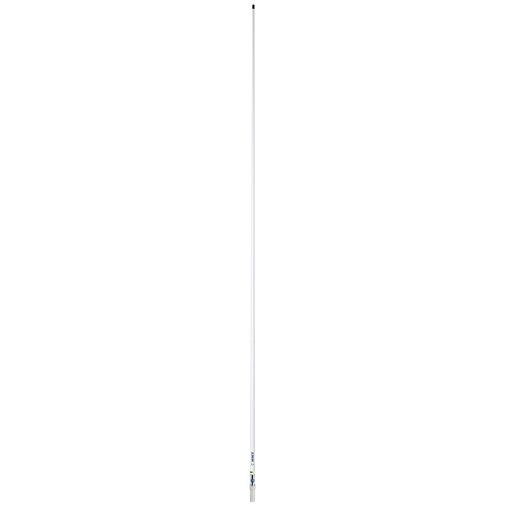 Scout PF AN NVHF00040T Scout 8' QuickFit White VHF Antenna w/5M Cable + FME Quick 6 Foam Filled 6db Solid Brass & Copper Element