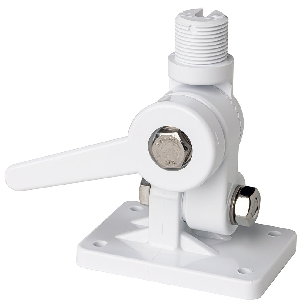 Scout PF AC NBASE001 Scout Four-Way Nylon Ratchet Mount - White