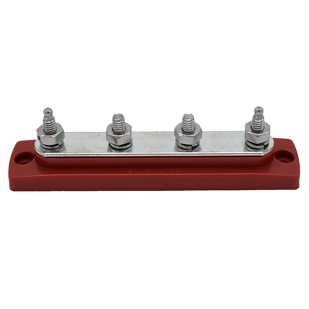 Bluewater 312303-B-025 Bluewater Common Stud Busbar 4 Gang - Red