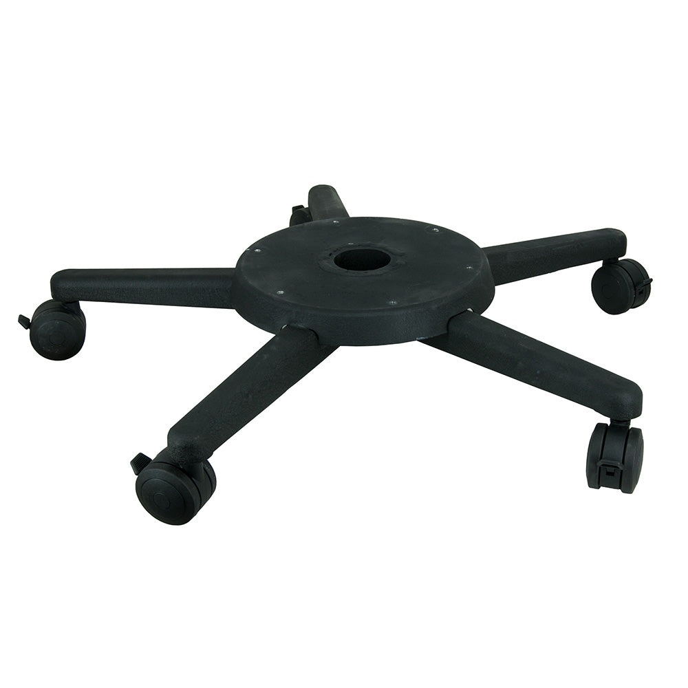 Springfield Marine 1580550-BLK Springfield 5-Legged Deck Base w/Plate