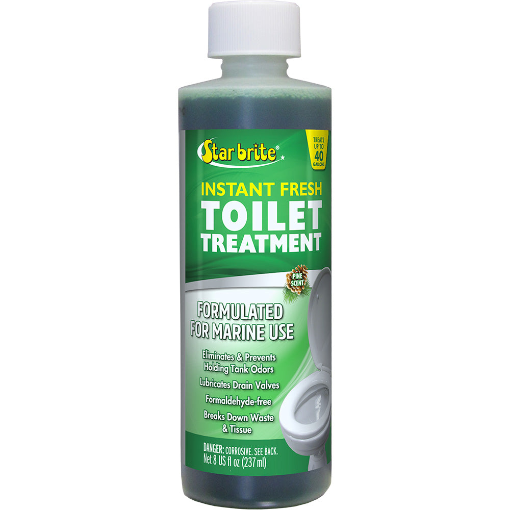Star brite 71763 Star brite Instant Fresh Toilet Treatment - Pine Scent - Biodegradable Formula - 8 oz *6 Pack