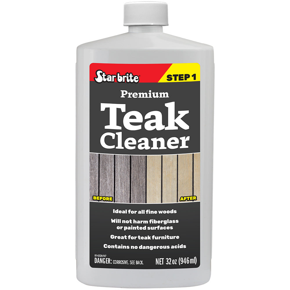 Star brite 81432 Star brite Premium Teak Cleaner - Step 1 - 32 oz
