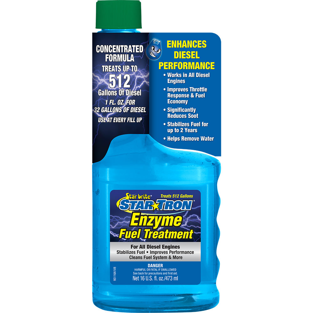 Star brite 93116 Star brite Star-Tron Diesel Enzyme Fuel Treatment - 16 oz