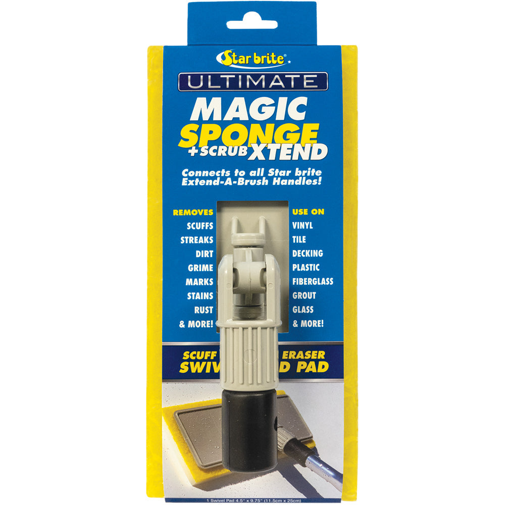 Star brite 41010 Star brite Magic Sponge + Scrub XTEND w/Flex Head f/Pool, RV, Boat