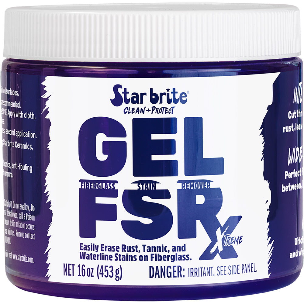 Star brite 205216 Star brite GEL FSR Xtreme Fiberglass Stain Remover - 16 oz
