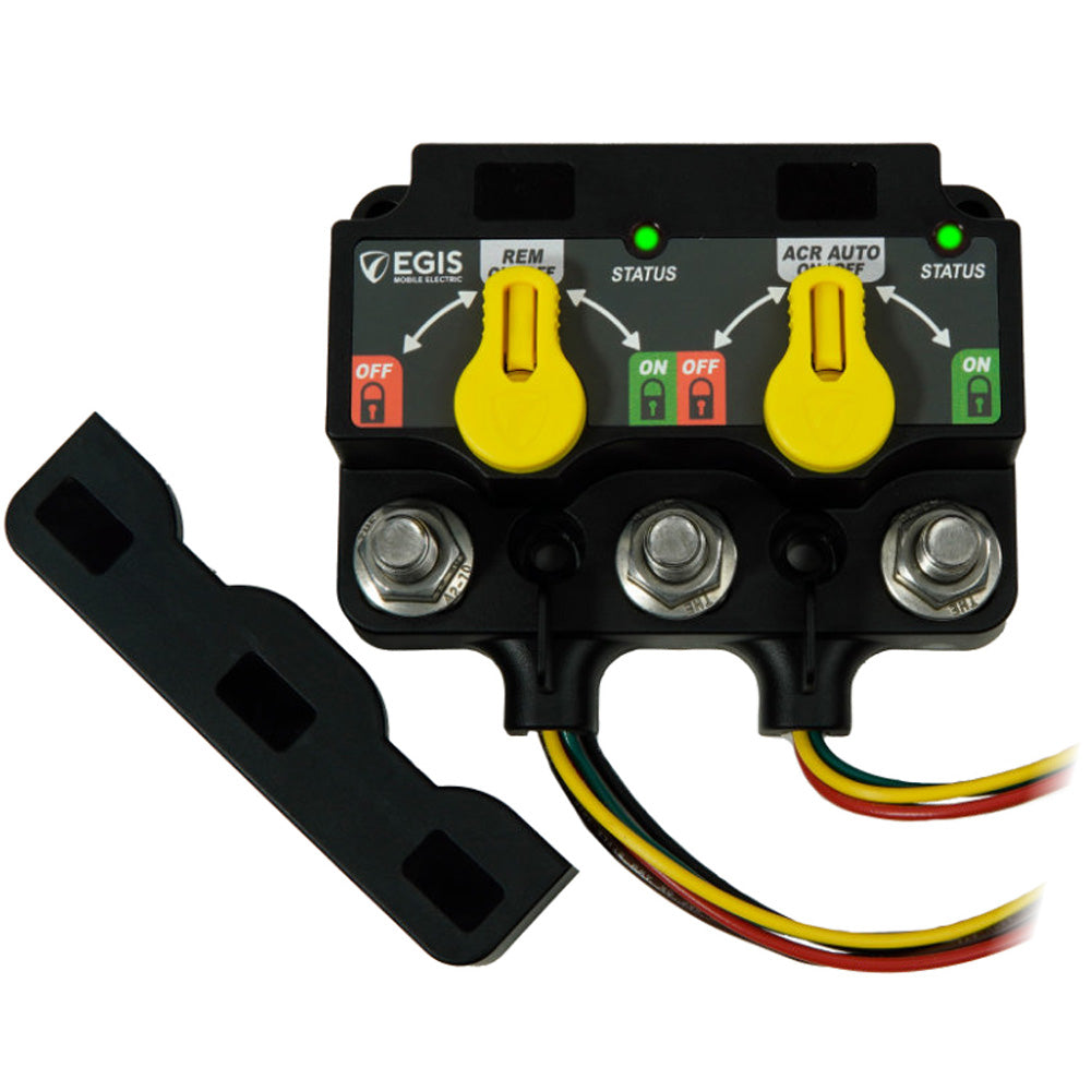 Egis Mobile Electric 8620-6350 Egis XD Dual Flex L VSR/Relay w/Knob - 6-Pin DT Connector