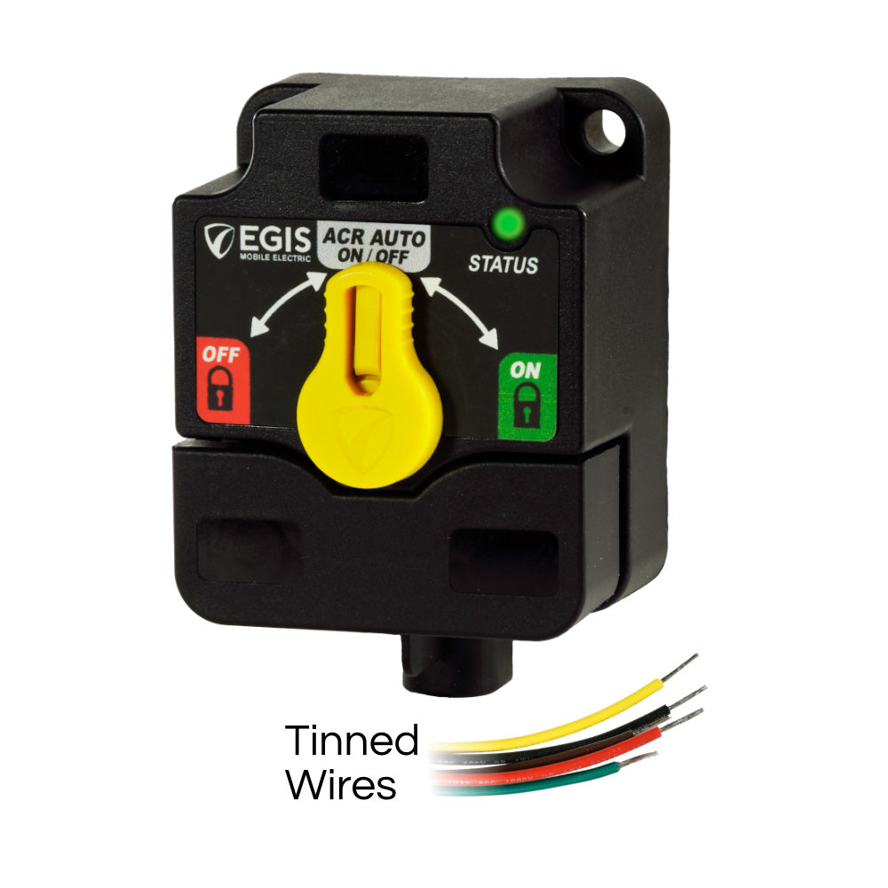 Egis Mobile Electric 8710-1300 Egis XD Flex 2 Single VSR w/Knob - Tinned Wires
