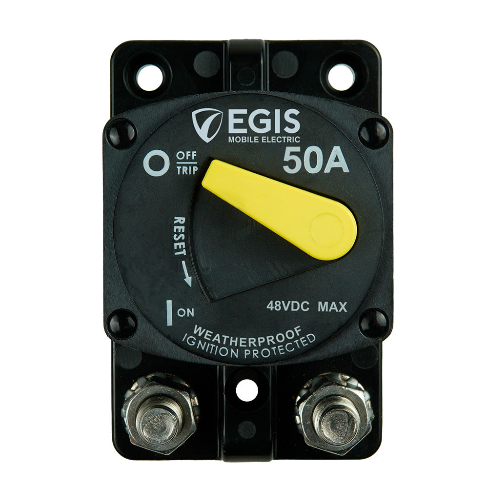 Egis Mobile Electric 4704-050 Egis 50A Circuit Breaker - 87 Series - Surface Mount