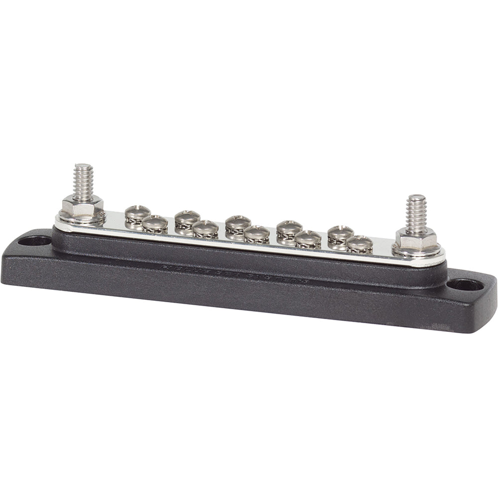 Blue Sea Systems 2301 Blue Sea 2301 150AMP Common BusBar 10 x #8-32 Screw Terminal