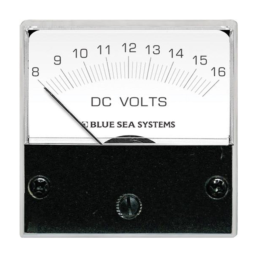 Blue Sea Systems 8028 Blue Sea 8028 DC Analog Micro Voltmeter - 2" Face, 8-16 Volts DC