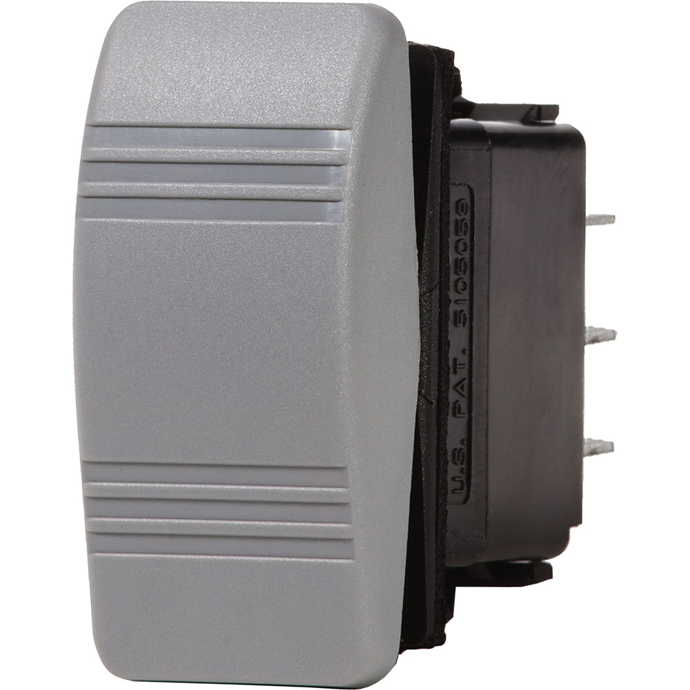 Blue Sea Systems 8231 Blue Sea 8231 Water Resistant Contura III Switch - OFF-(ON) - Grey