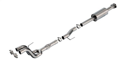 BORLA 60732 Borla 21-23 Compatible with/Replacement for Ford F-150 Tremor Exhaust Pipe