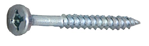 AP PRODUCTS 012-FSQ50Z 8 X 3 AP Products 012-FSQ50Z 8X3 Square Recess Flat Screw, (Pack of 50)
