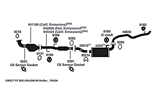 AP EXHAUST 28619 AP Exhaust Products 28619 Exhaust Pipe
