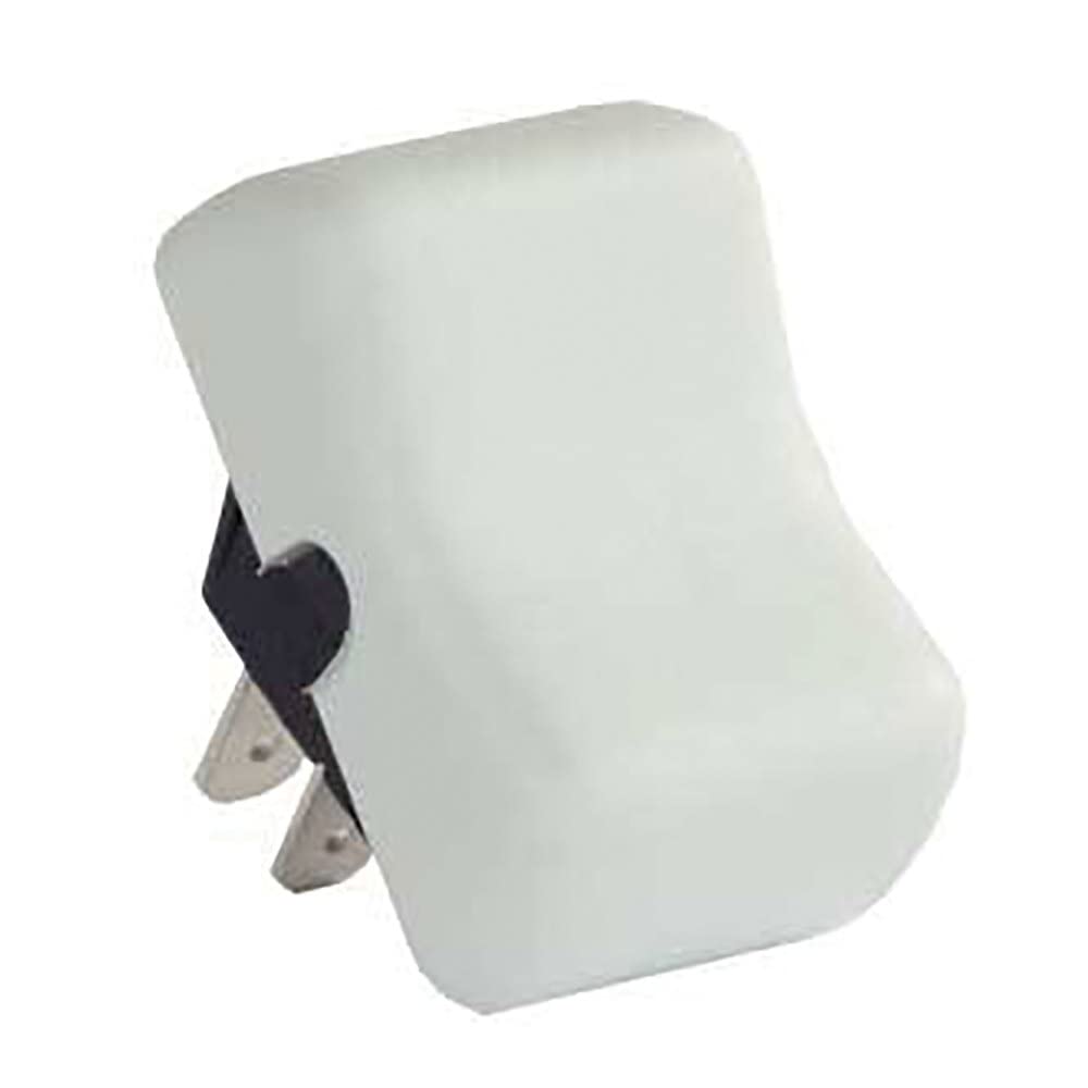 JR PRODUCTS 14065 JR Products 14065 White Momentary-On/Off Switch