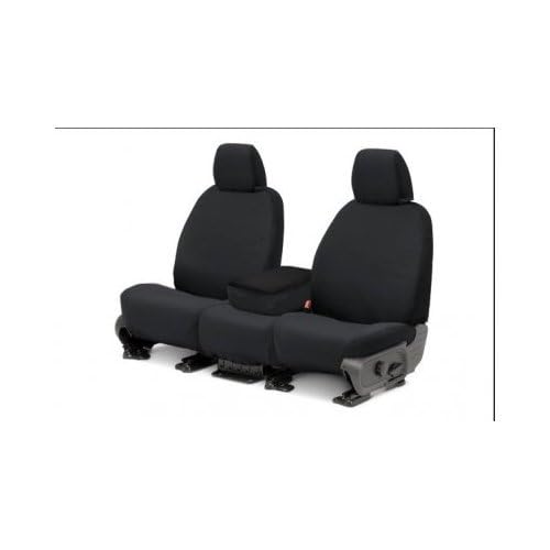 COVERCRAFT SS2459PCCH Covercraft SS2459PCCH SeatSaver Front Row Custom Fit Seat Cover for Select Ram 1500 Models - Polycotton (Charcoal)