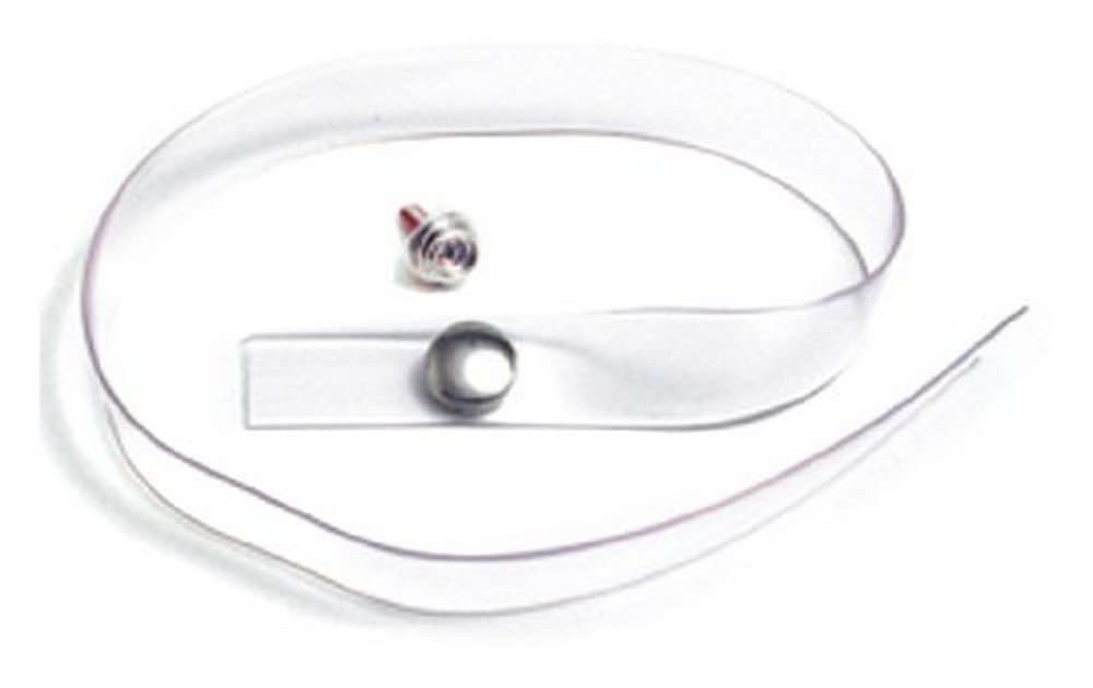 RV DESIGNER H750 RV Designer H750, Tieback Strap, Clear Plastic, 18 inch, Interior Hardware