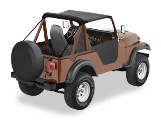 BESTOP 52505-01 Bestop Traditional Bikini 5250501 for Jeep CJ5 & M38A1 1951-1975