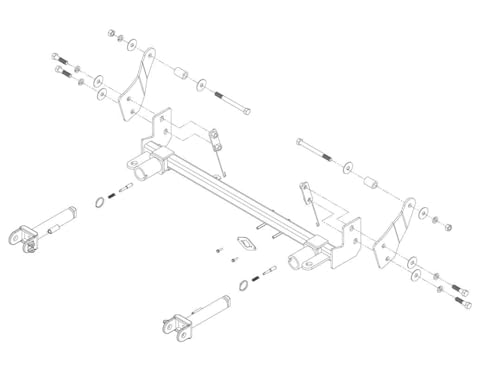 ROADMASTER 521455-5 Roadmaster Inc 521455-5 Basepate for Jeep Wrangler