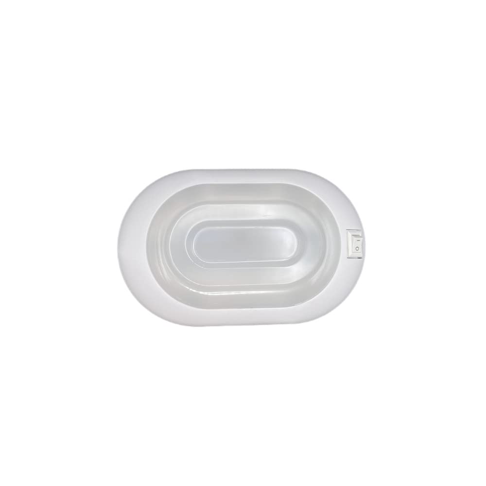 RV DESIGNER L820 RV Designer L820 - Single Slim Pancake Light, LED, 12 Volt