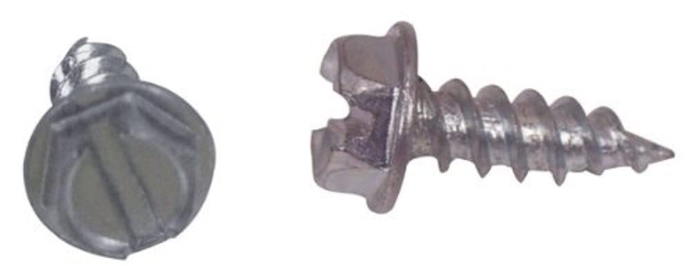 AP PRODUCTS 012-TR50 8 X 1-1/4 AP Products 012-TR50 8X1-1/4 Zinc Unslotted Hex Washer Head Screw - Pack of 50