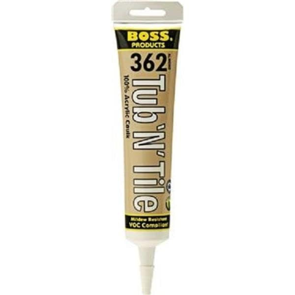 ACCUMETRIC 142254 Accumetric 142254 SIL. ACRYLIC LATEX TUB 'N' TILE ALM