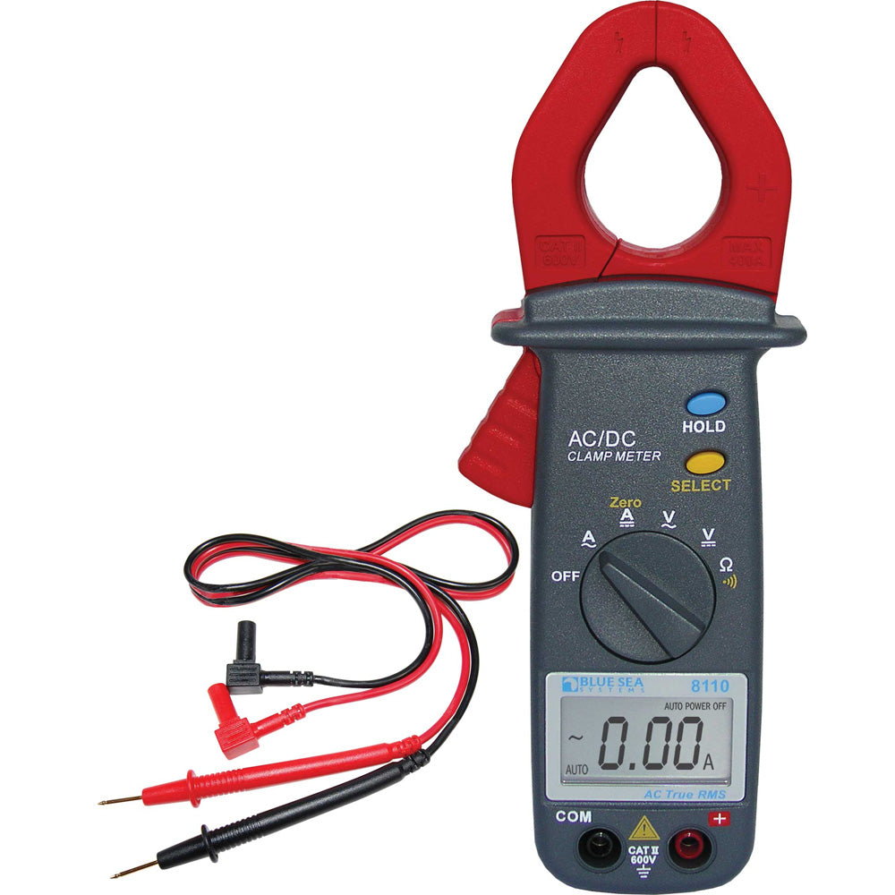 Blue Sea Systems 8110 Blue Sea 8110 Mini Clamp Multimeter