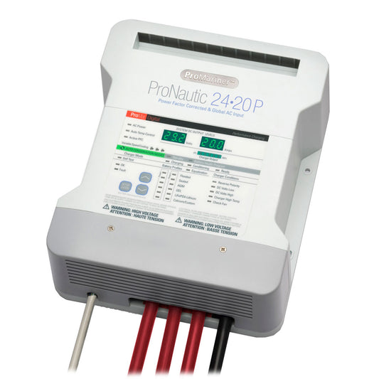 ProMariner 63170 ProMariner 63170 Power Products ProNautic 2420P 24V, 20A. 3-Bank Battery Charger