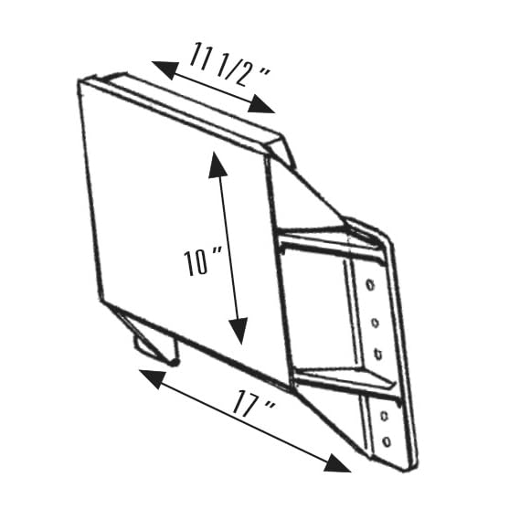 T-H MARINE MJ-1-DP T-H Marine Mini Jacker Small Outboard Jack Plate – Cast Aluminum Clamp-On Motor Bracket for Up to 35 HP or 150 lb – 4 in Setback and 3 in Vertical Offset for Short Transom Boats
