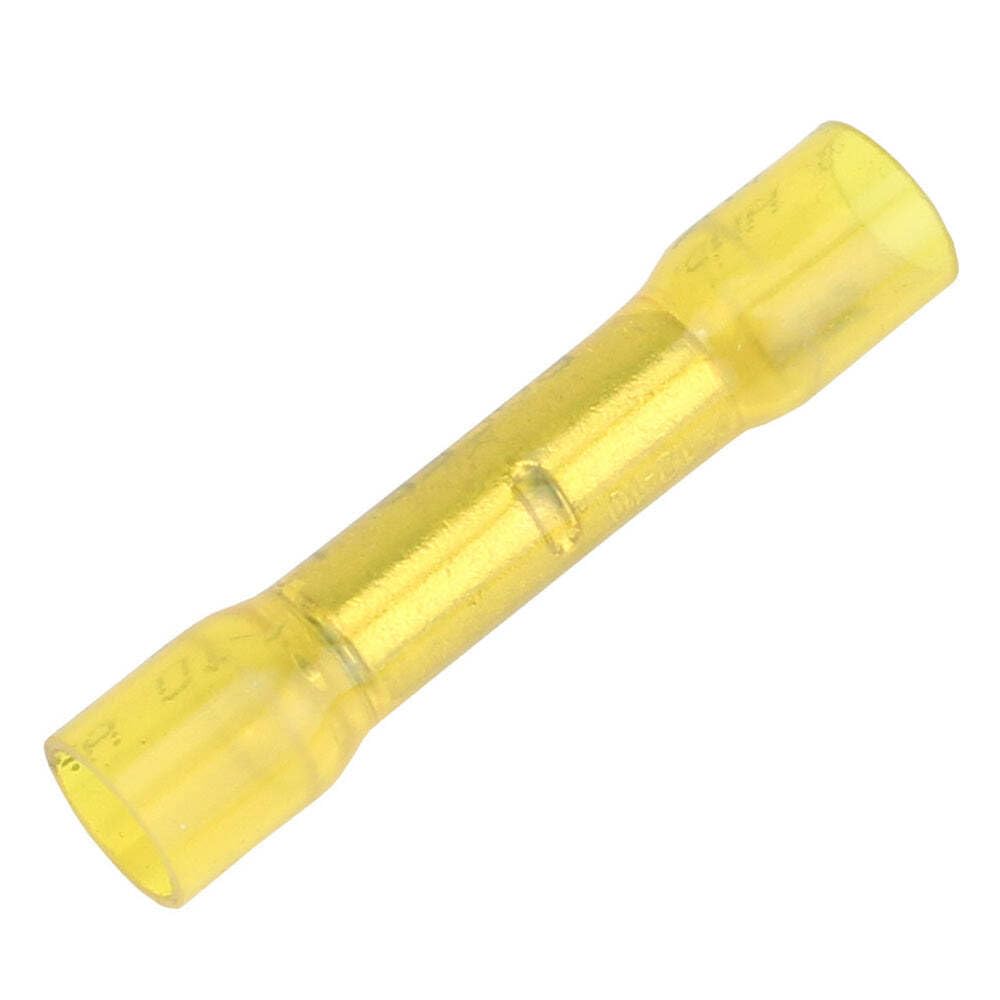 PACER TBSE10-100 Pacer 12-10 AWG Heat Shrink Butt Connector - 100 Pack