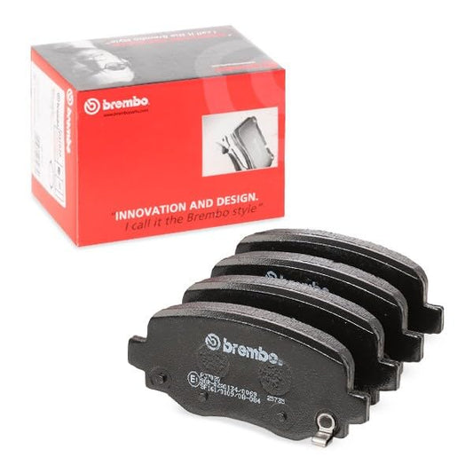 BREMBO P37020 Brembo/Black Pad Brake Pad Model Number: P37020