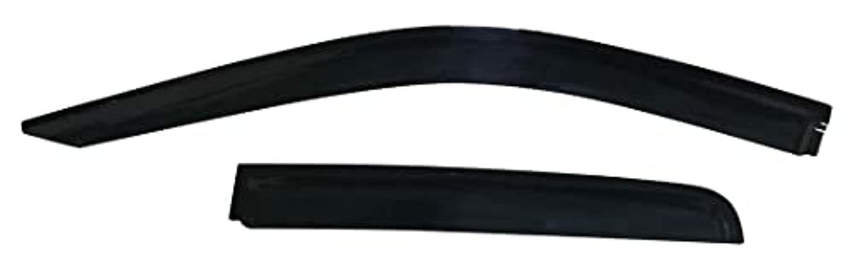 TRAILFX 4811H Trail FX 4811H Low Profile Rainguard Window Vents Smoke Acrylic Tape-On Installation Weatherproof Ventilation Set of 4
