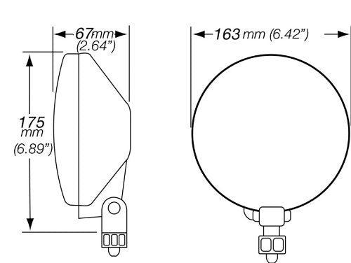Hella 005750952 500 Driving Lamp Kit