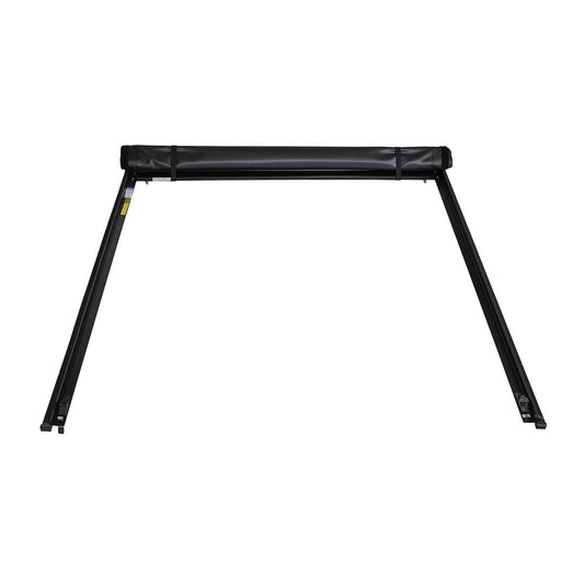 TRAILFX TFX2201 TrailFX Soft Rolling Tonneau Cover for Ram 1500 5.7 Foot Bed 2009-2024 Black Vinyl with Aluminum Rails Lockable Tailgate Handle Hook and Loop Installation Low Profile TrailFX TFX2201