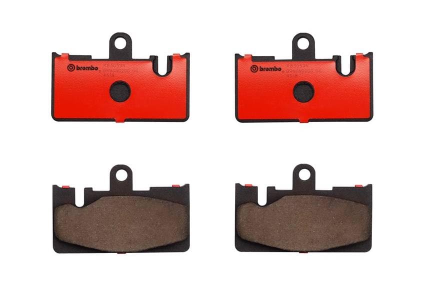 BREMBO P83059N Brembo P83059N Premium Ceramic Rear Disc Brake Pad Set LEXUS OE# 0446650120