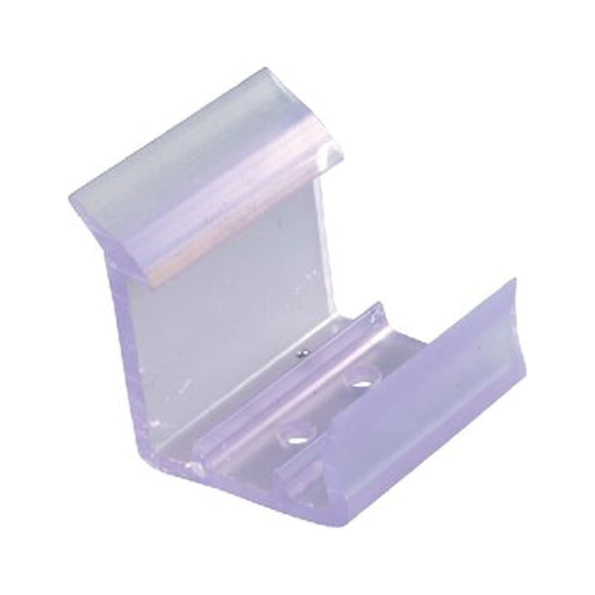 JR PRODUCTS 20665 JR Products 20665 Sliding Mirror Door Catch, White, 1 Count (Pack of 1)